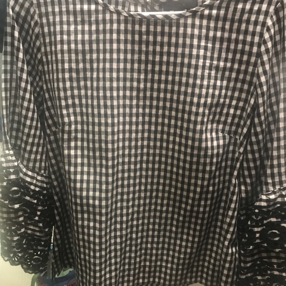 J.Crew balloon sleeve top